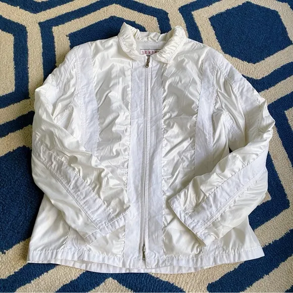 🐚 SEMPRE CASUAL WHITE IVORY EVERYDAY JACKET!