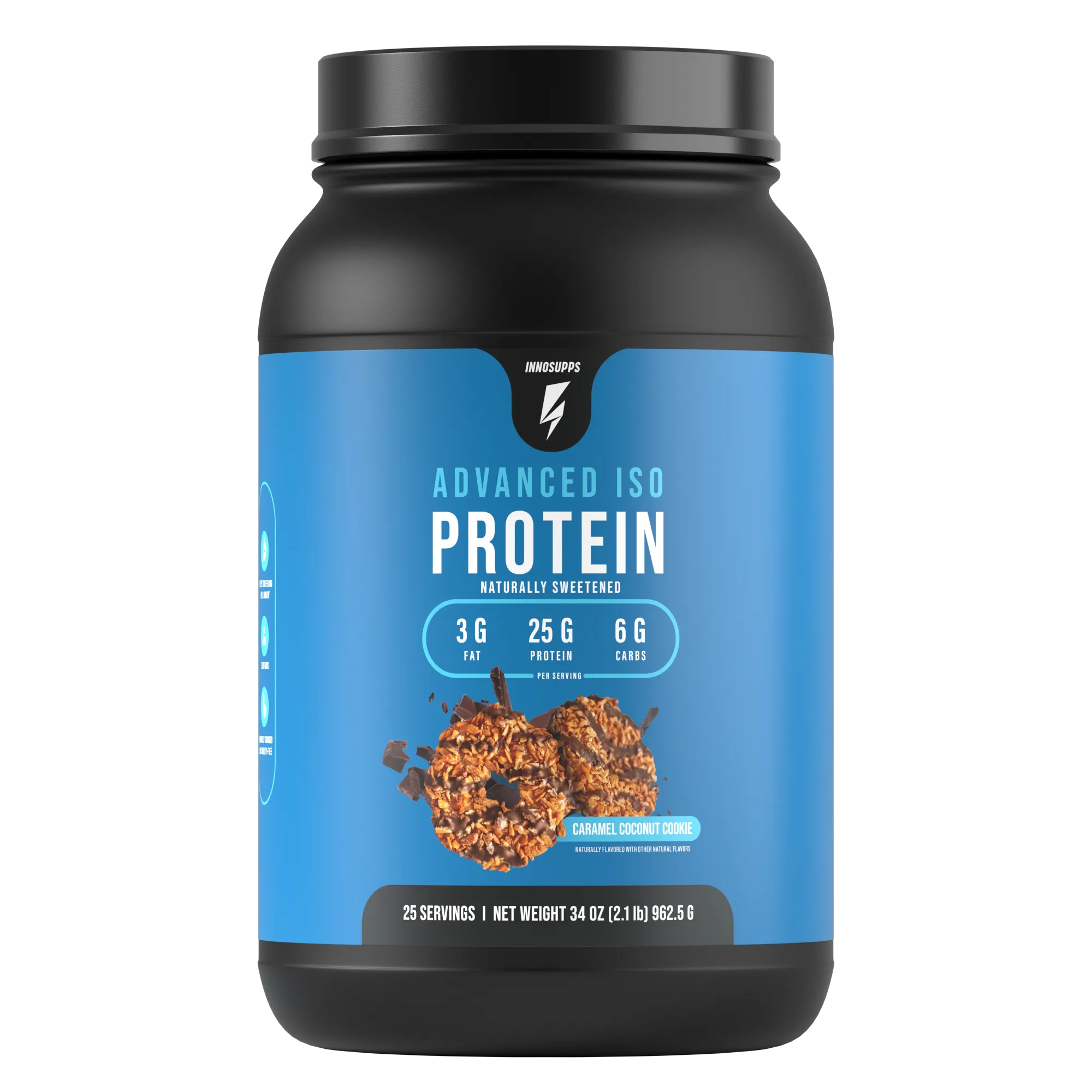 2 Bottles of Advanced Iso Protein   1 FREE