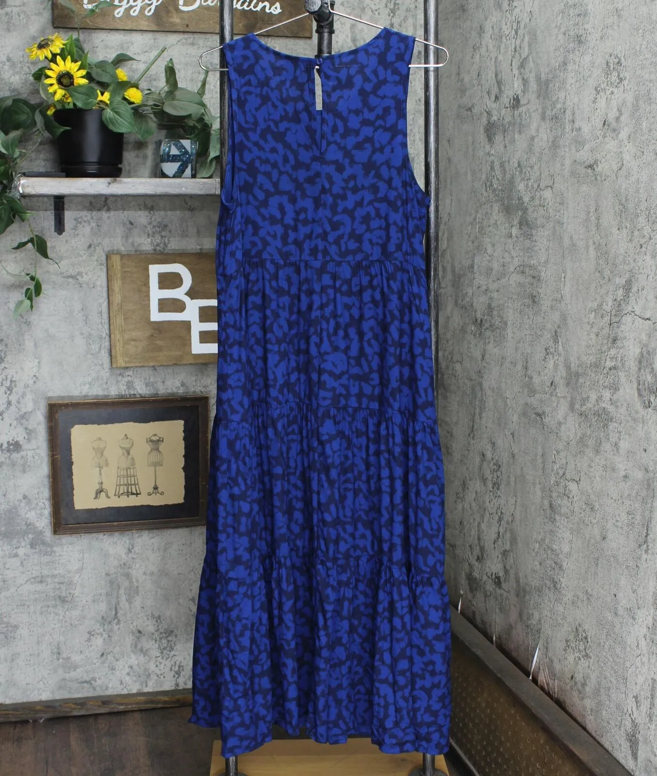 A New Day Women's Leopard Print Sleeveless Tiered Dress 78793675