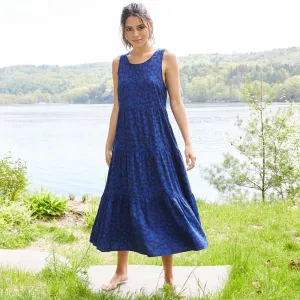 A New Day Women's Leopard Print Sleeveless Tiered Dress 78793675