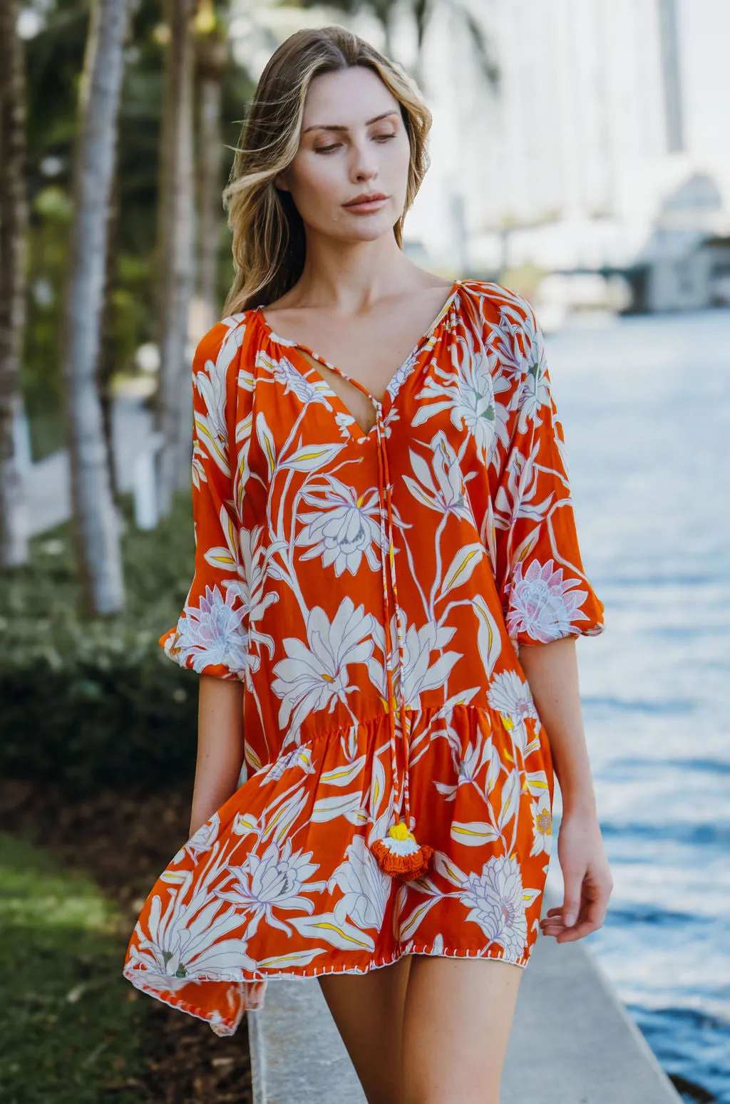 ADELINA DRESS - CIMBRONE