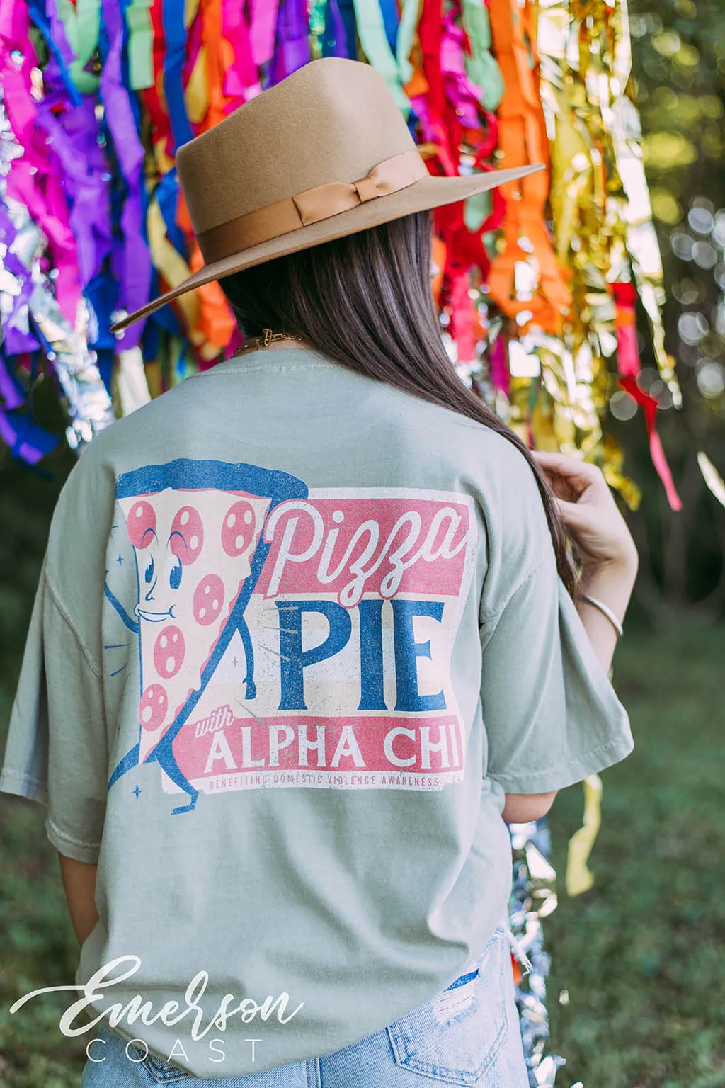 Alpha Chi Pizza Pie Tee