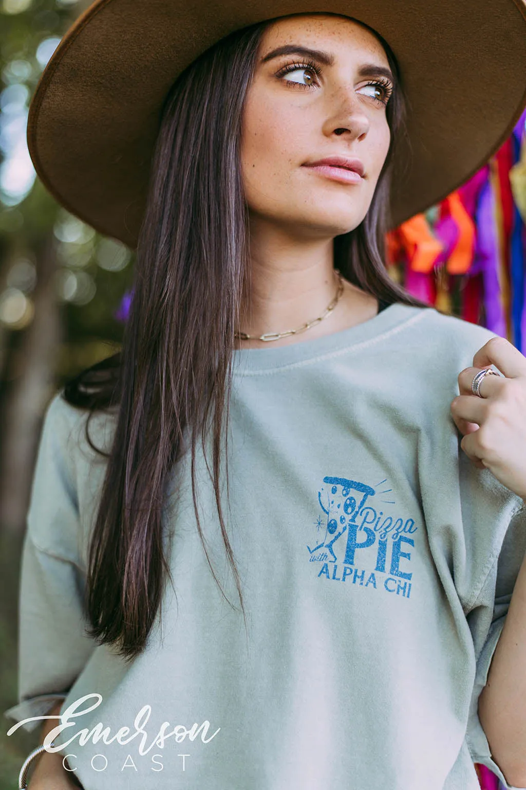 Alpha Chi Pizza Pie Tee