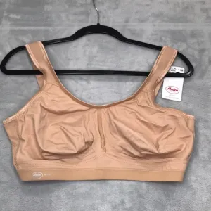 Anita Women's Light and Firm Sport Bra Tan Size 42C New