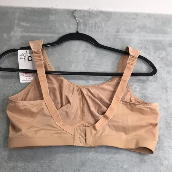 Anita Women's Light and Firm Sport Bra Tan Size 42C New