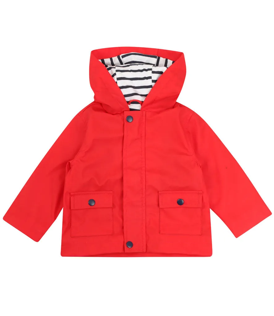 Baby/Toddler Rain Jacket - Red