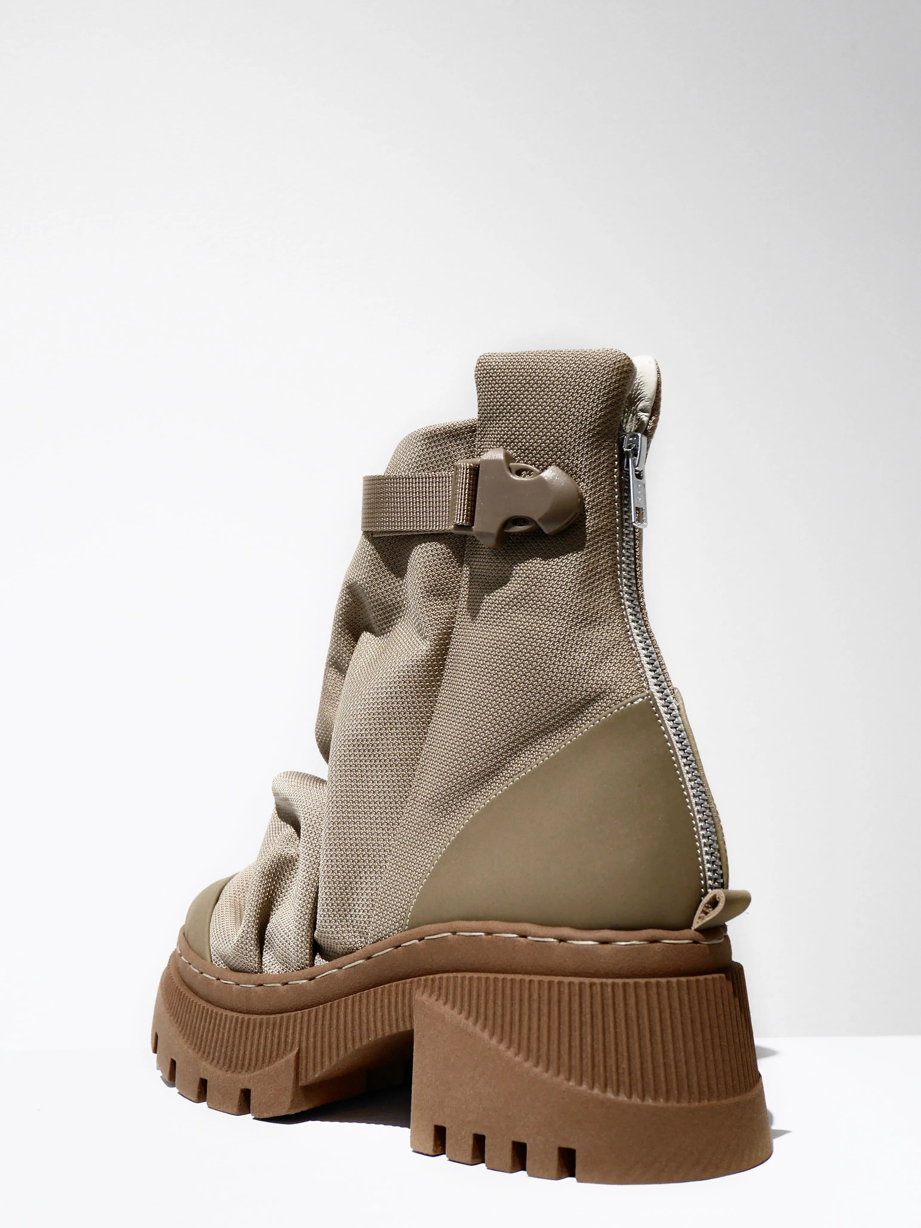 Baggy Beige Boots
