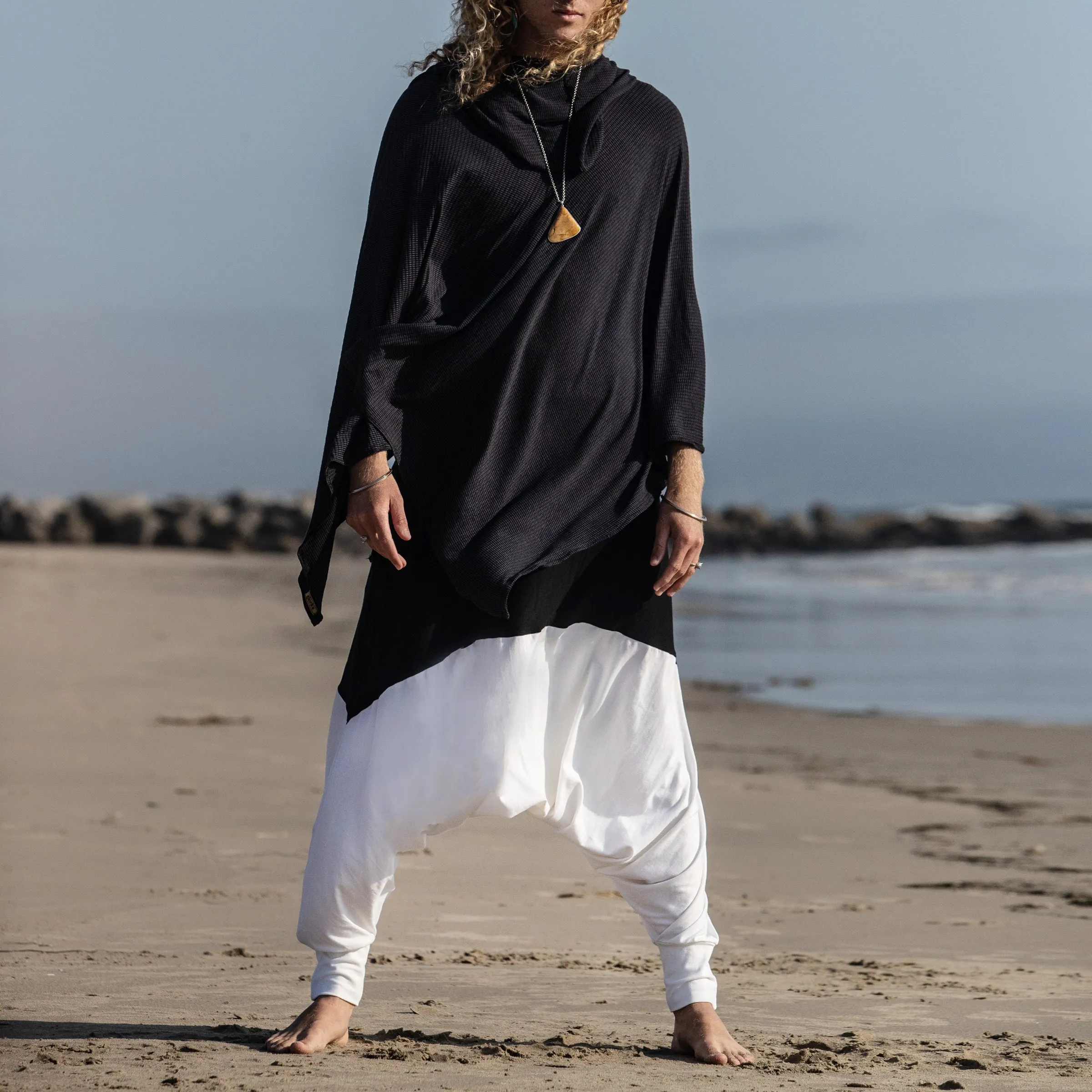 B&W Duo | Long Drop Pants | Him