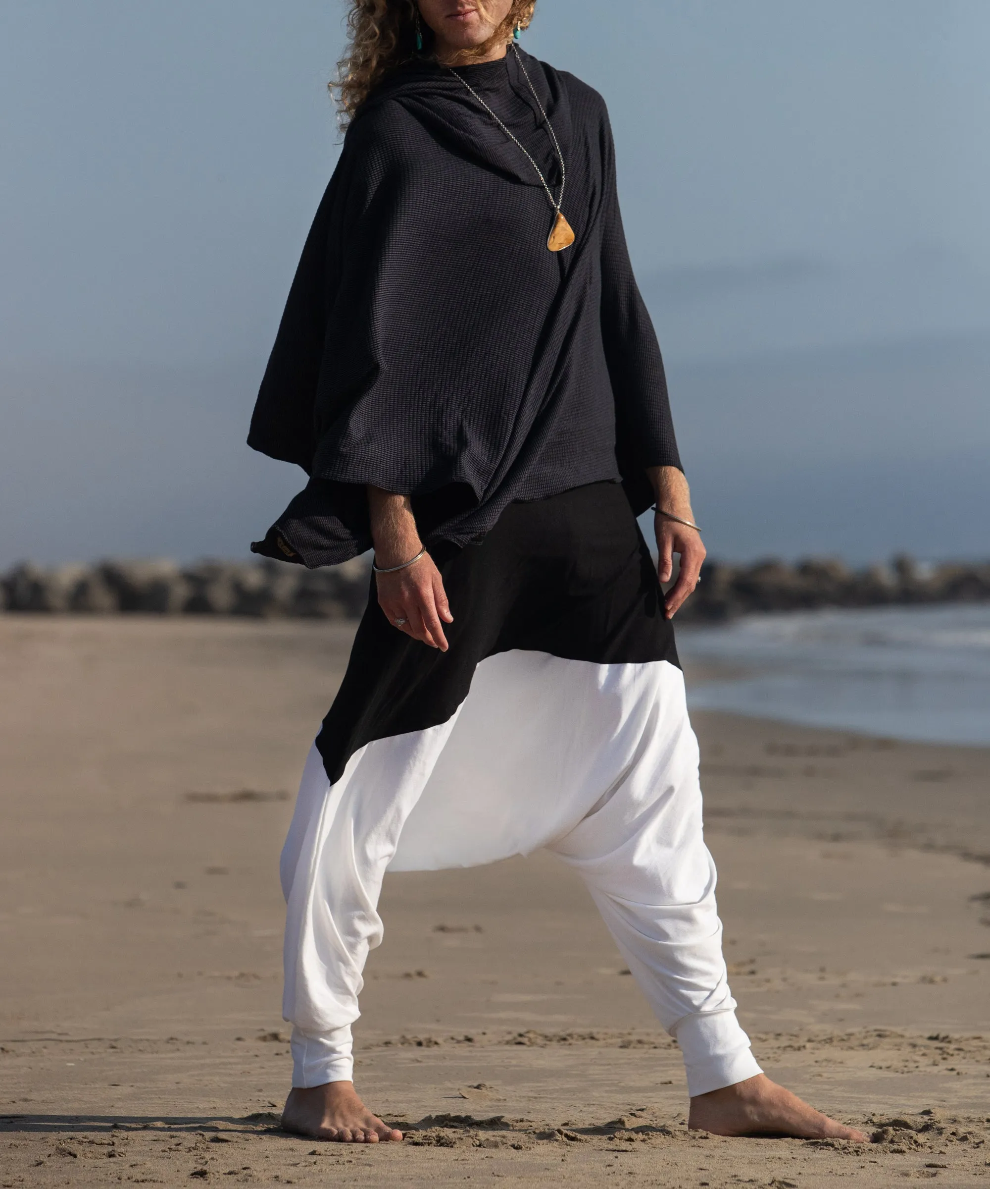 B&W Duo | Long Drop Pants | Him