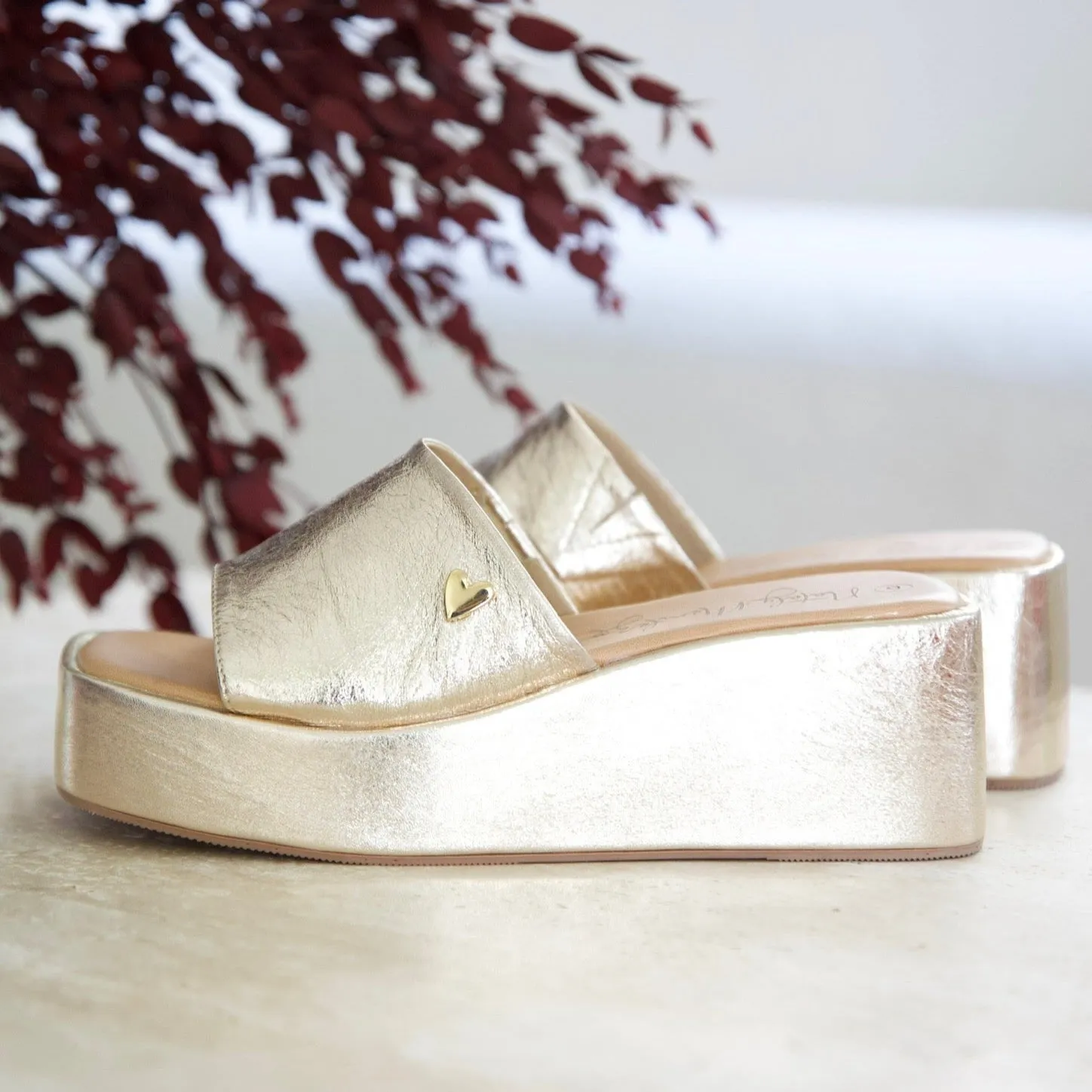 Beth Sandals - Gold