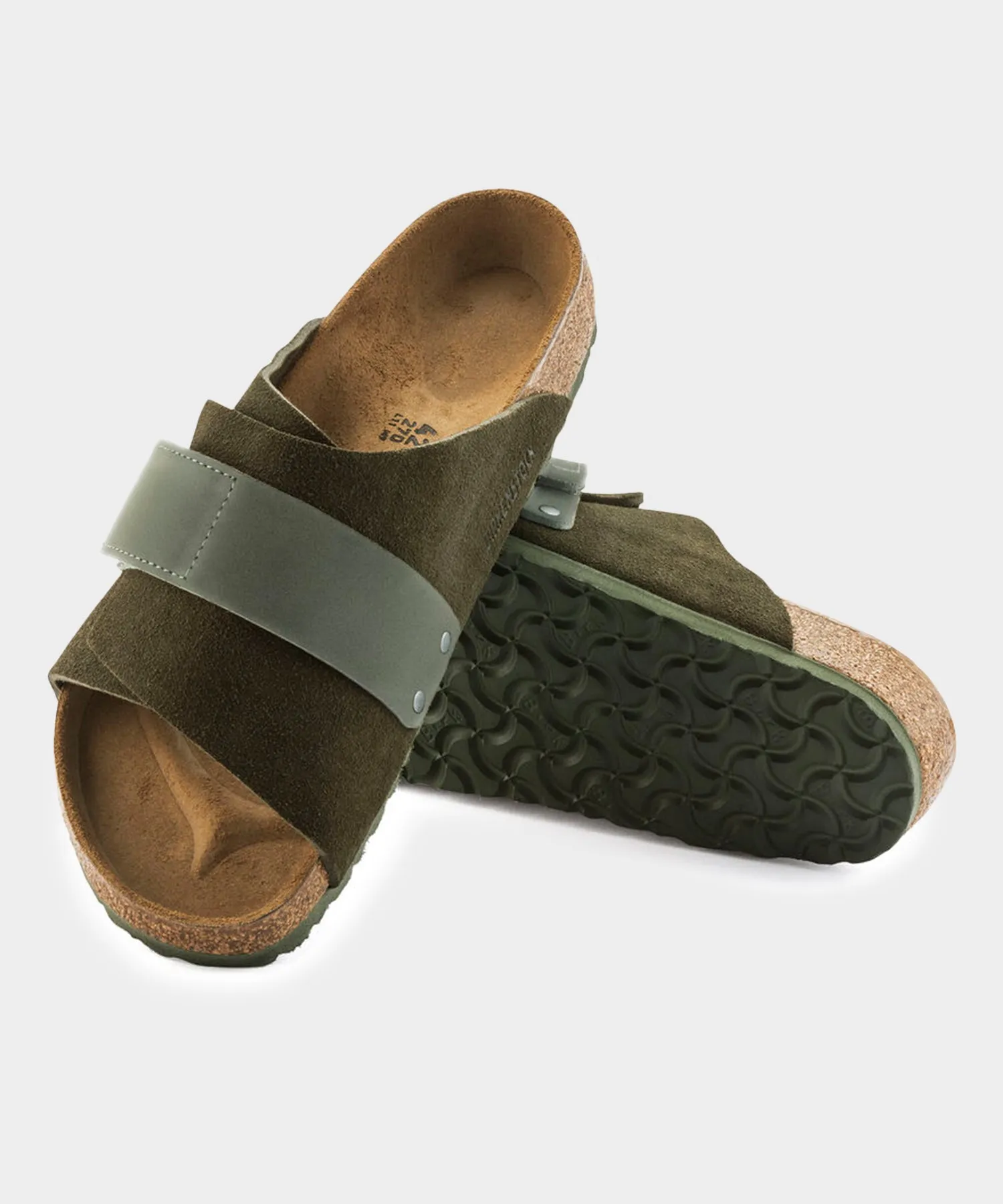 Birkenstock Kyoto in Olive