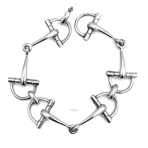 Bit Bracelet "D", Sterling SIlver