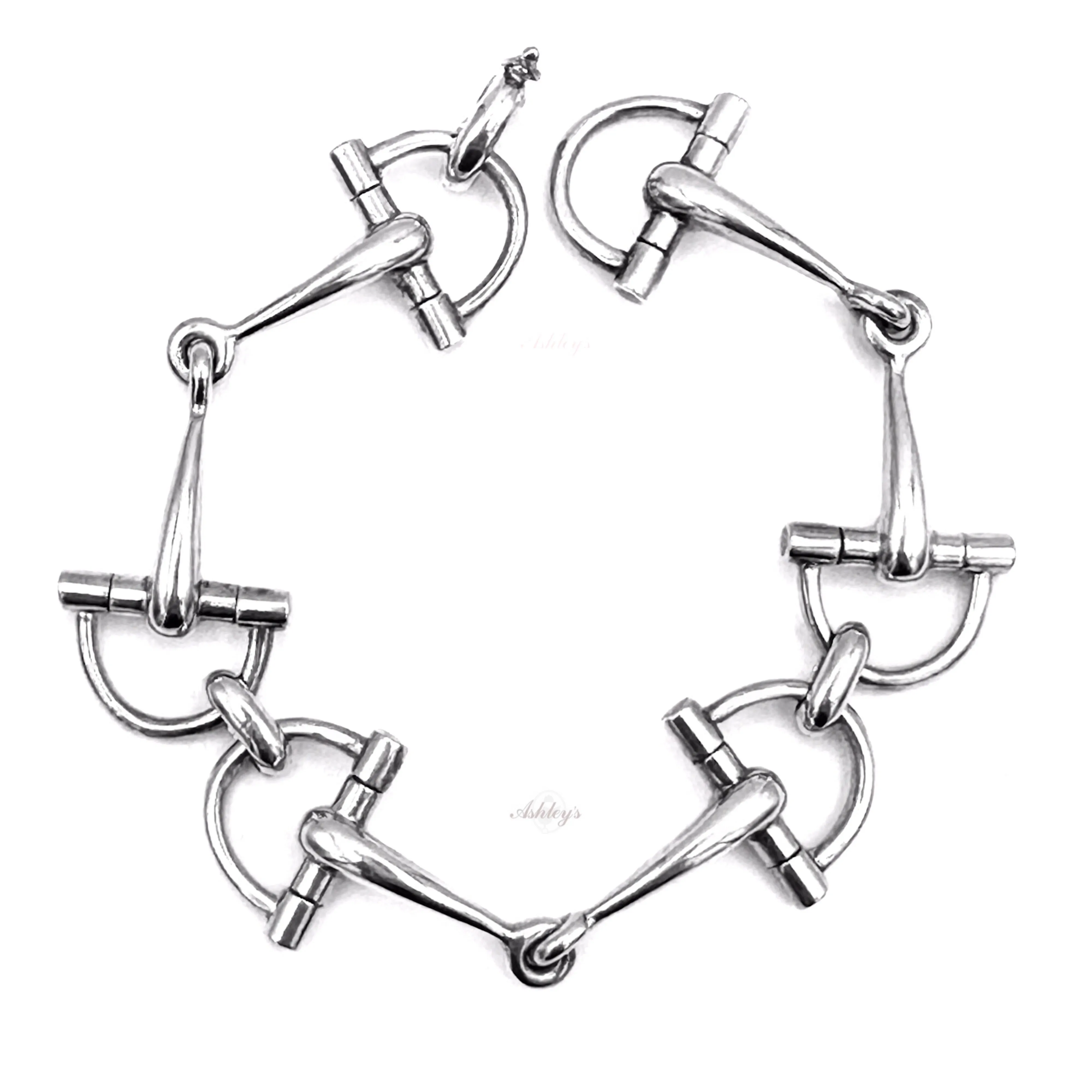 Bit Bracelet "D", Sterling SIlver