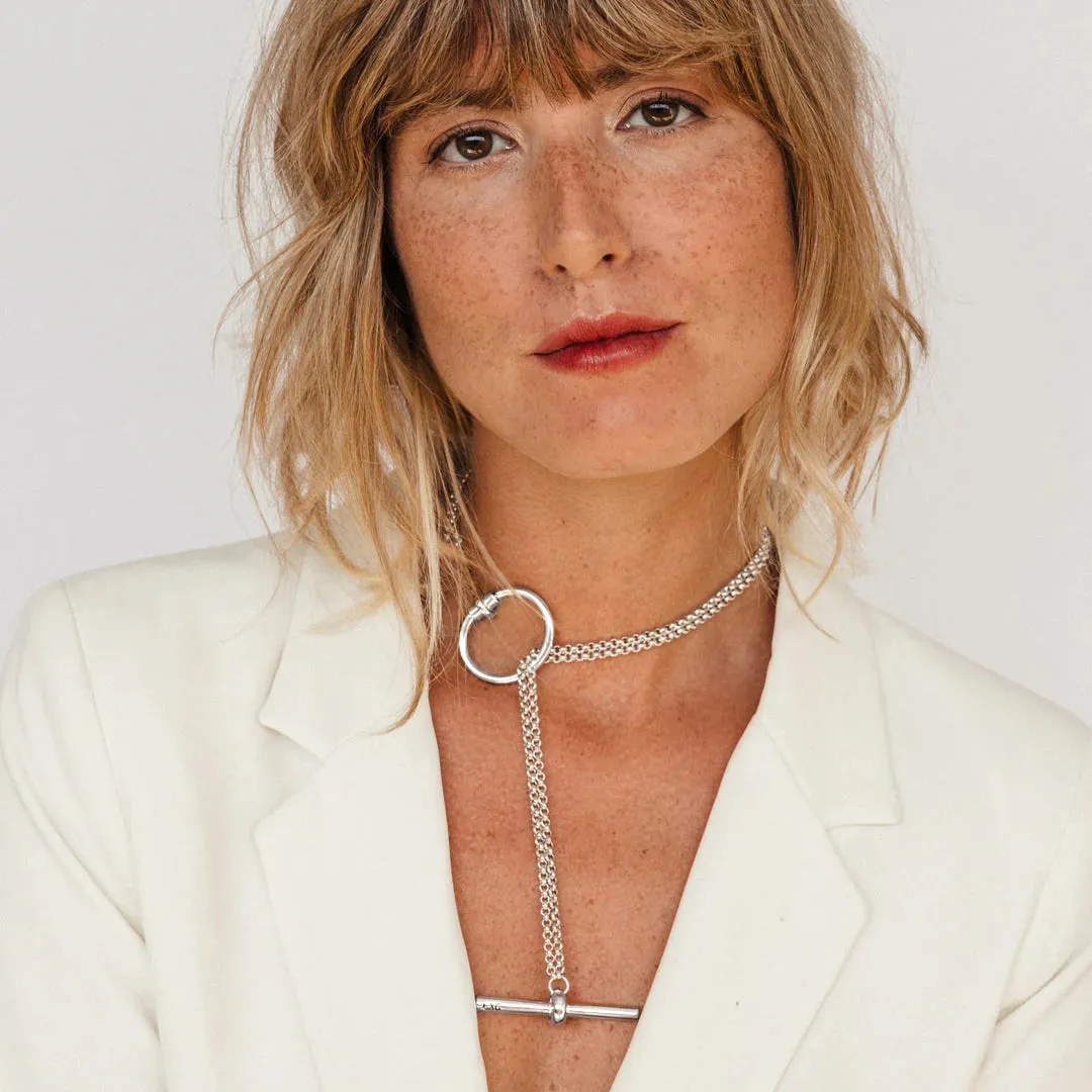 Bit Lariat Necklace
