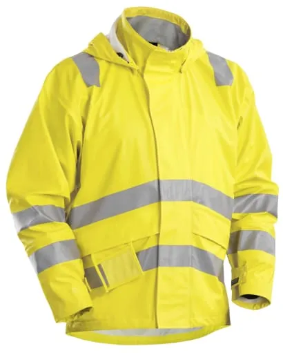 Blaklader Multinorm Hi Vis Waterproof Flame Retardant Rain Jacket - 4303