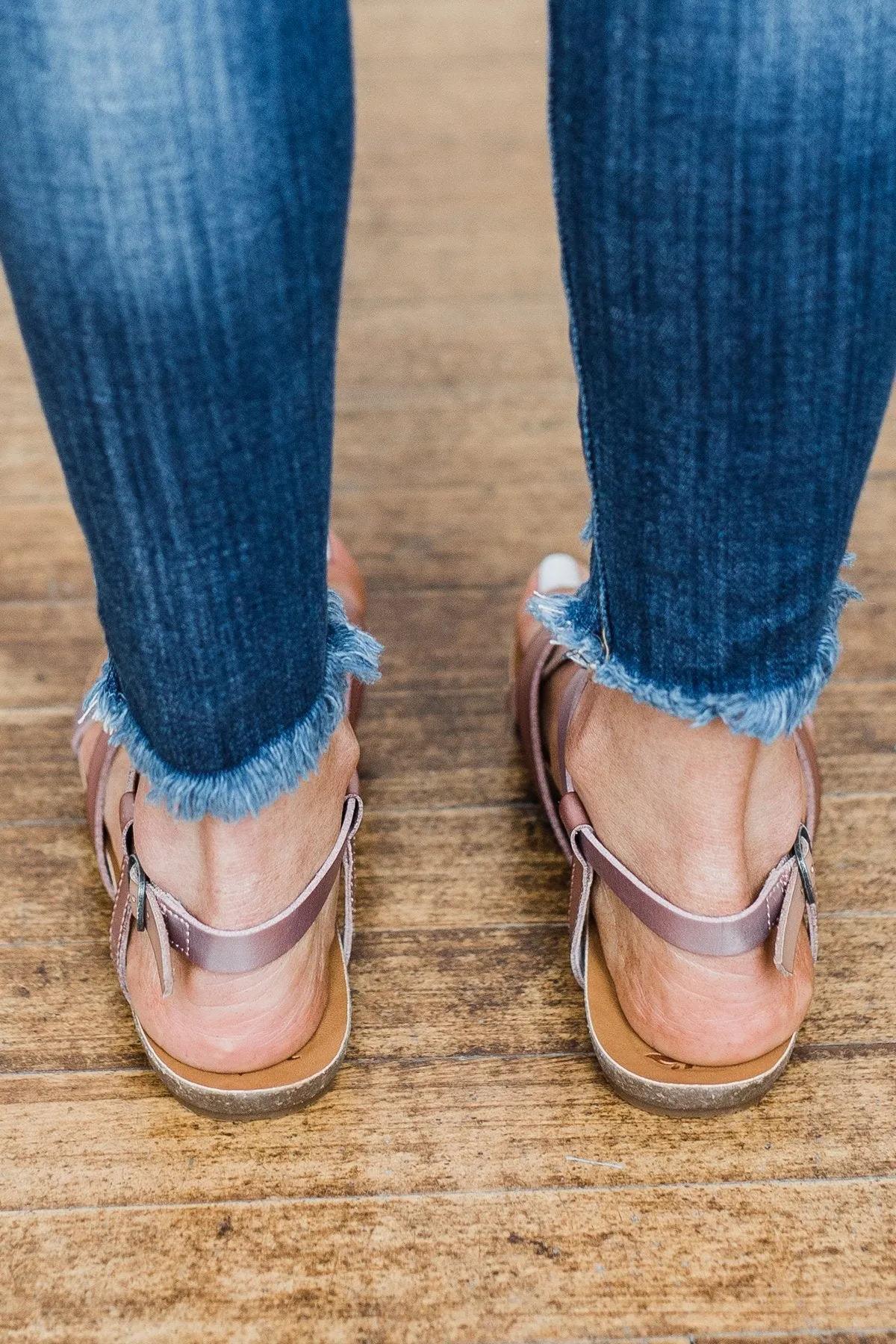 Blowfish Granola-B Sandals- Mauve & Blush