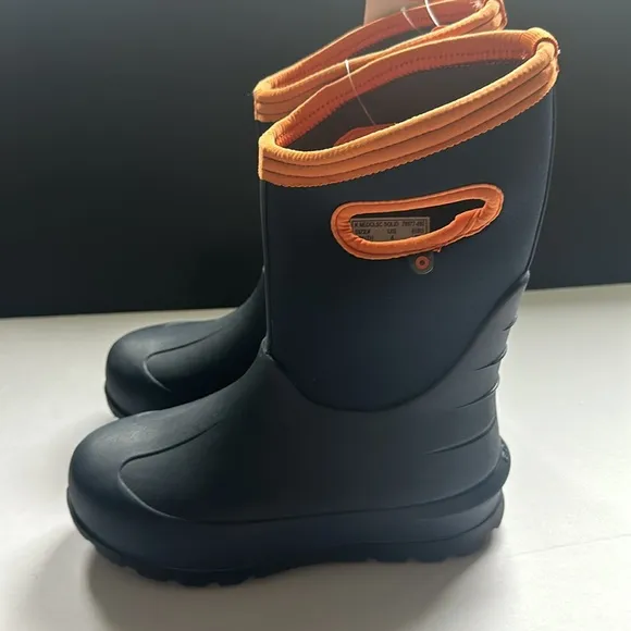 Bogs Neo Classic Waterproof Boot in Navy Multi New