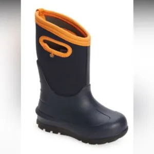 Bogs Neo Classic Waterproof Boot in Navy Multi New