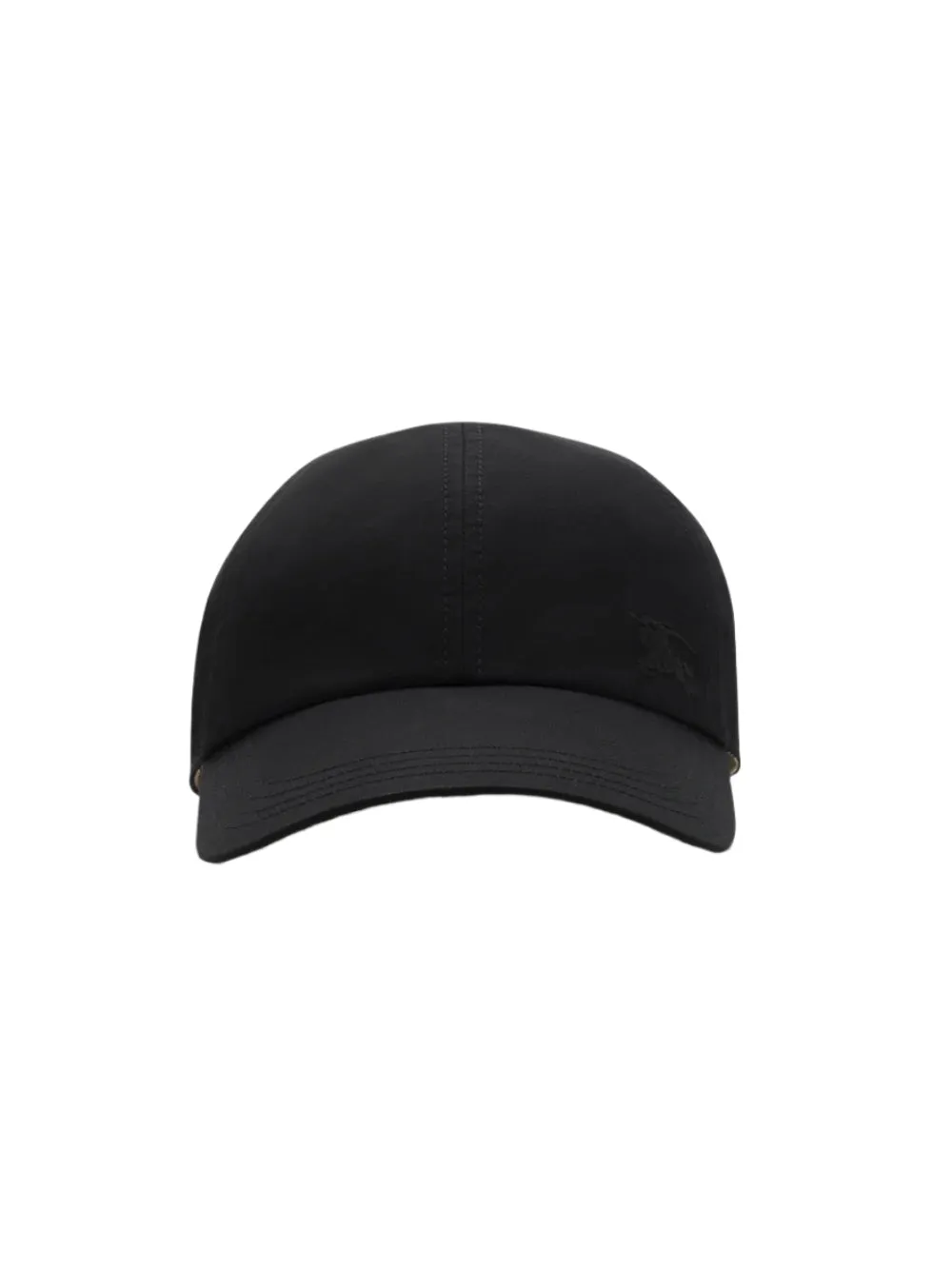 Burberry Gabardine Baseball Cap in Black/Sand