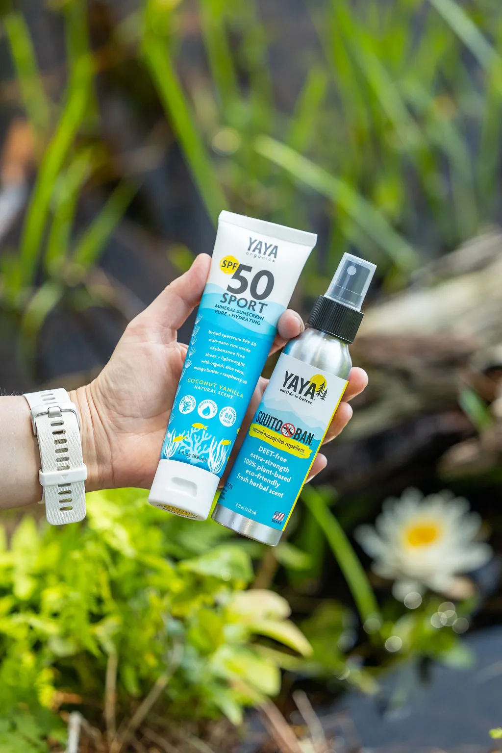 Camp Bundle - Sport SPF 50 Mineral Sunscreen   SQUITO BAN