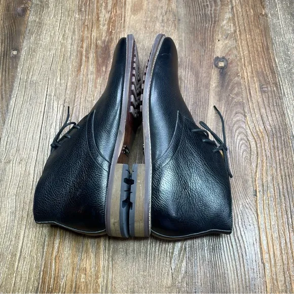 Carlo Morandi Black Chukka Boots Size 11.5D