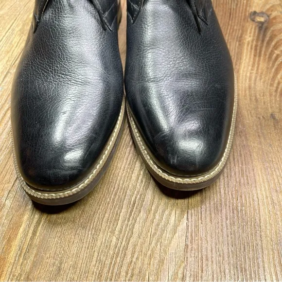 Carlo Morandi Black Chukka Boots Size 11.5D