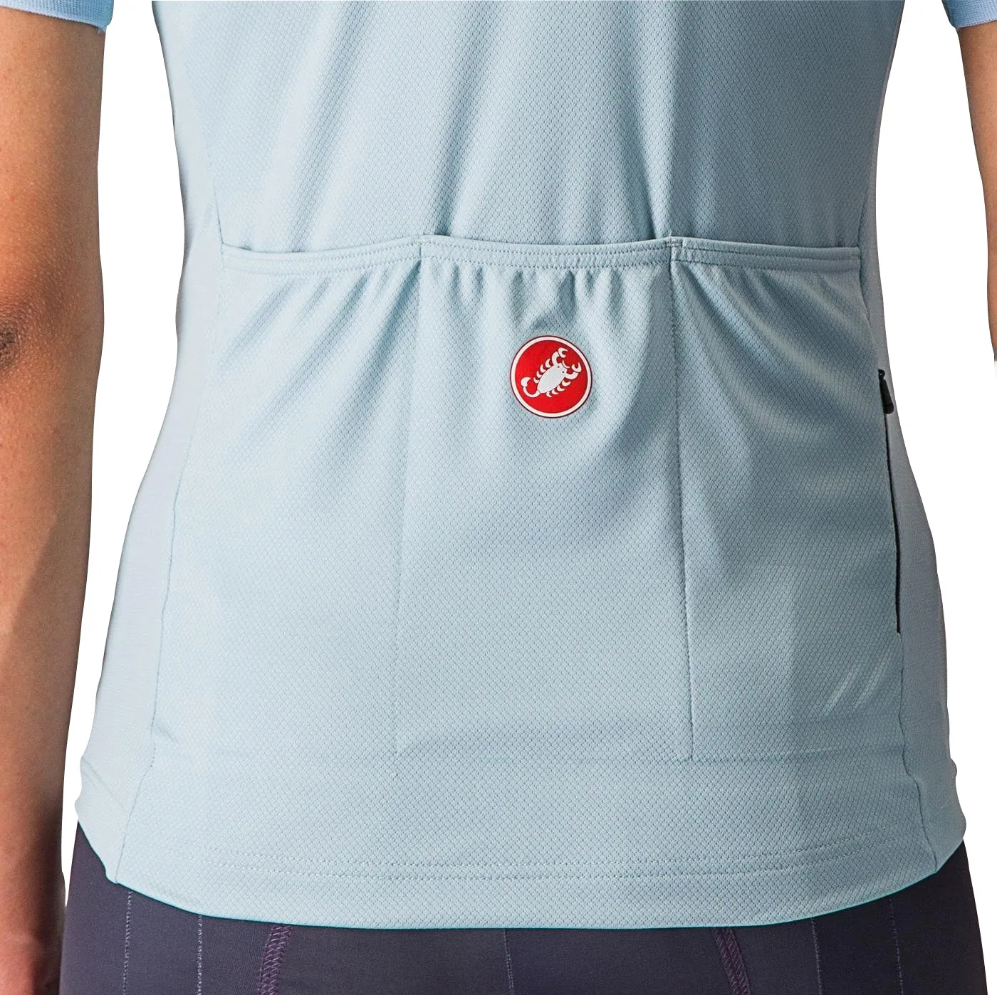 Castelli Libera Short Sleeve Womens Cycling Jersey - Blue