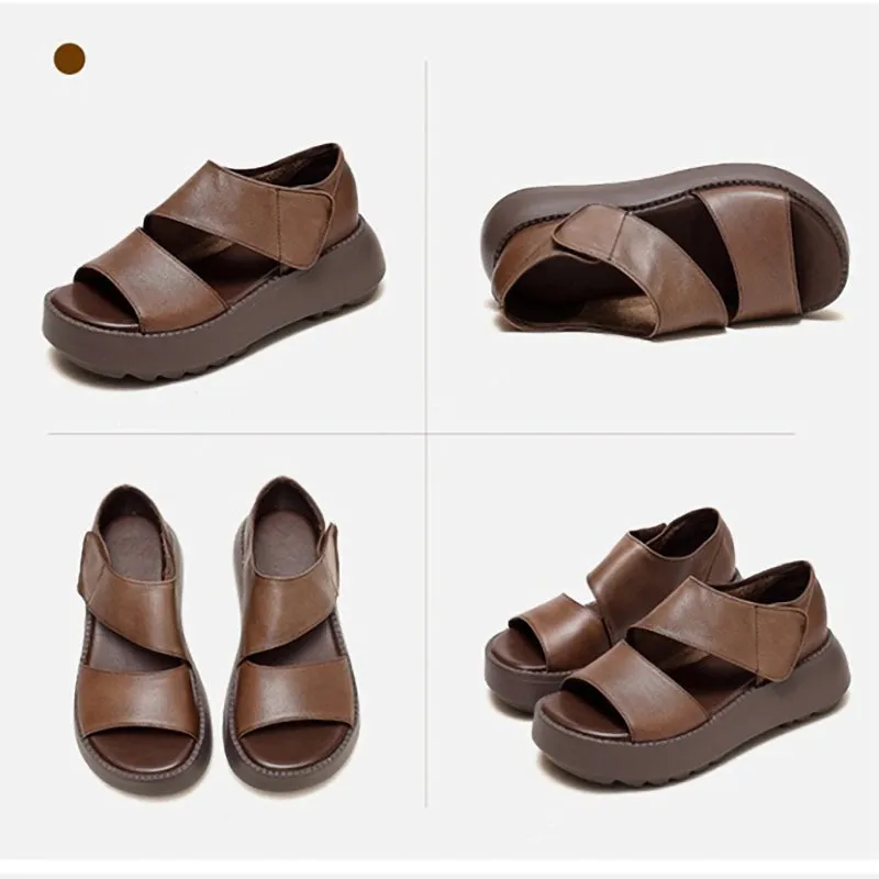 Casual Retro Women's Platform Sandals