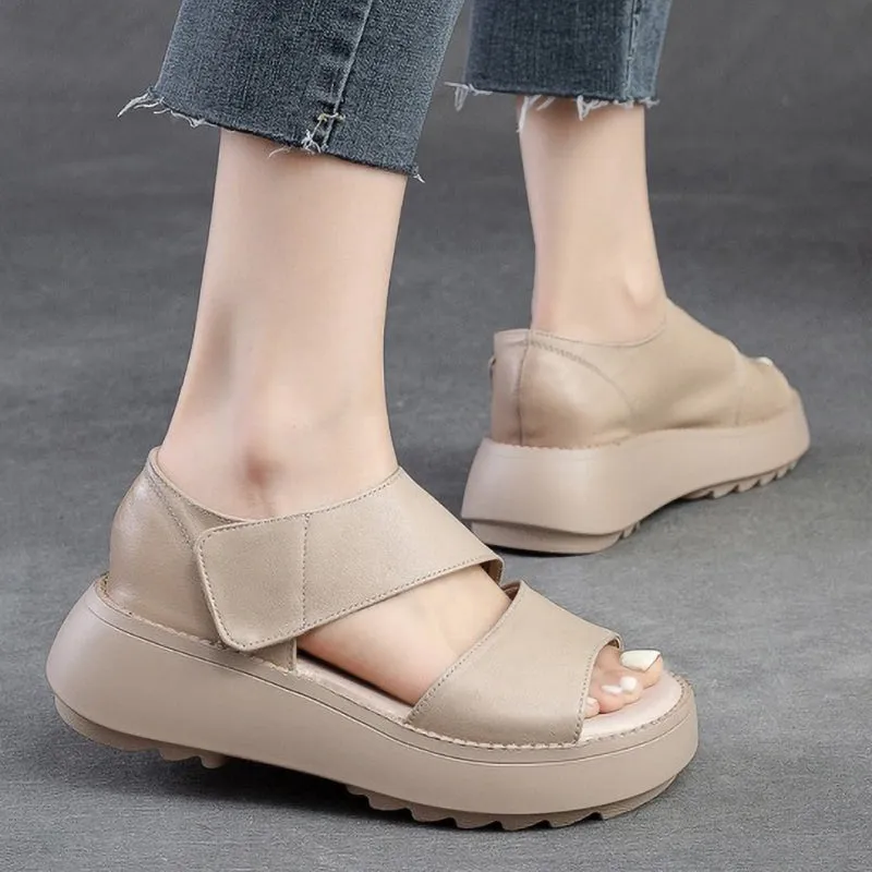 Casual Retro Women's Platform Sandals