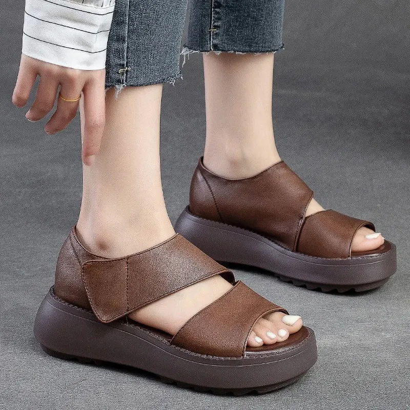 Casual Retro Women's Platform Sandals