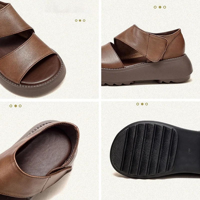 Casual Retro Women's Platform Sandals
