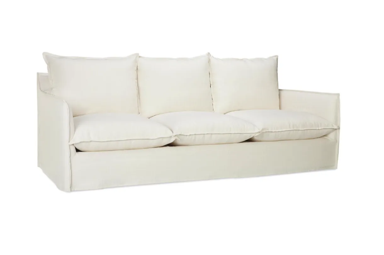 Casual Slipcovered Sofa