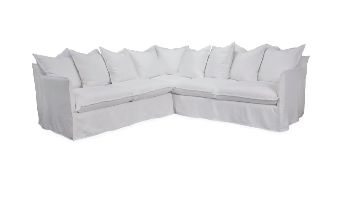 Casual Slipcovered Sofa