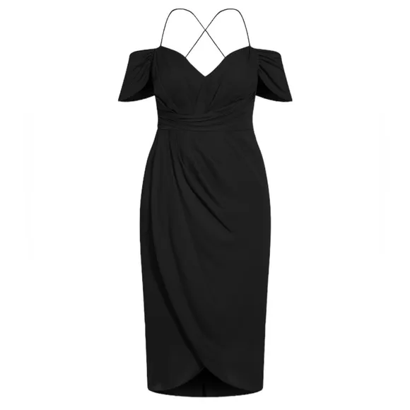 City Chic Entwine Maxi Dress Size 22