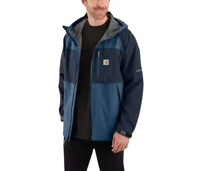 CL104245-XL-DrkBl/Bl Jacket Storm Defender Force Midweight Hooded