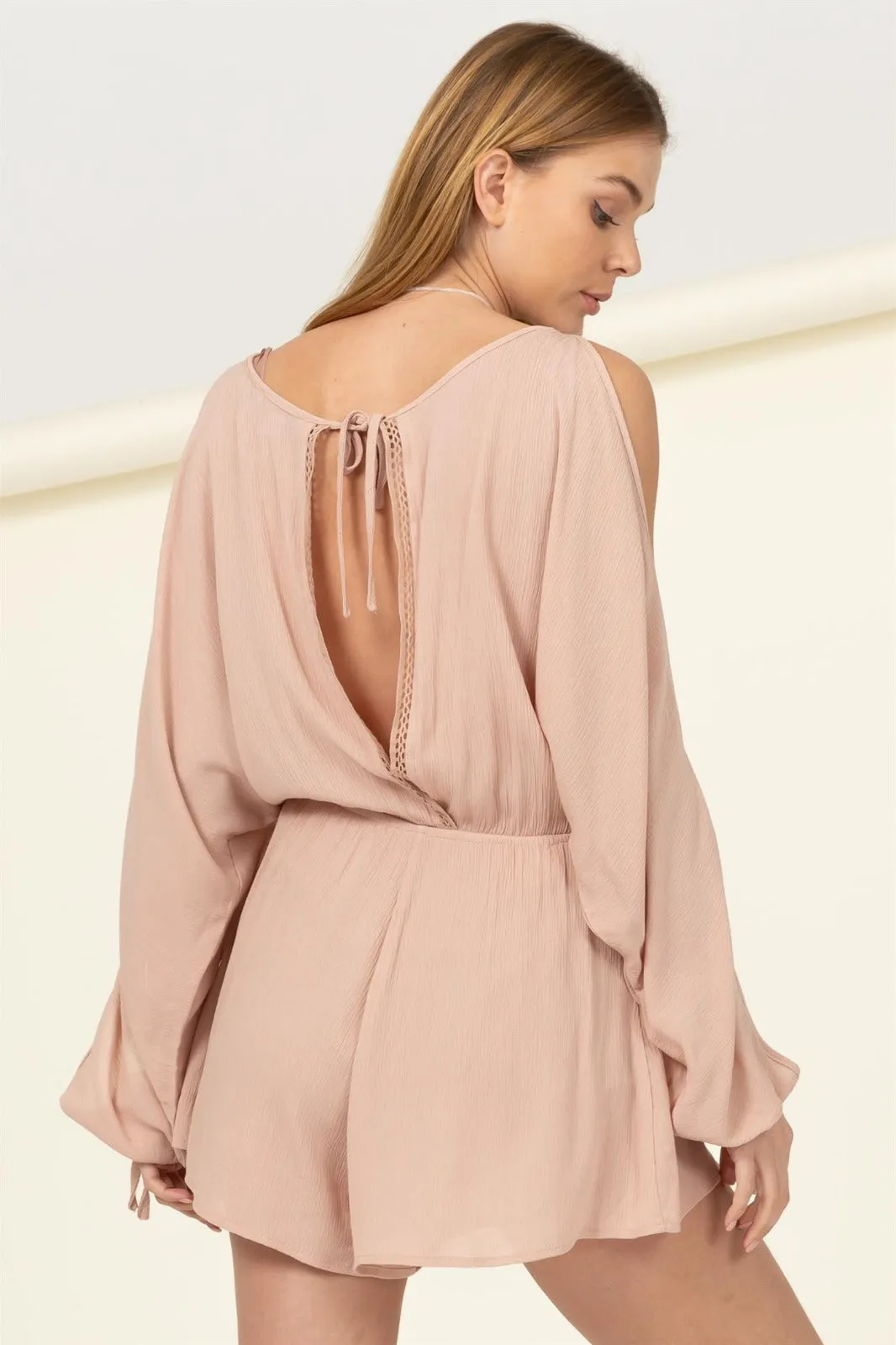 Cold Shoulder Romper