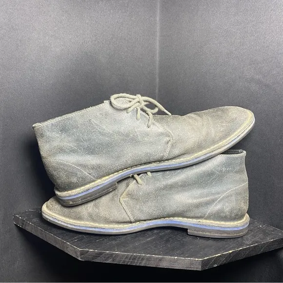 Cole haan Chukka grey boots lace