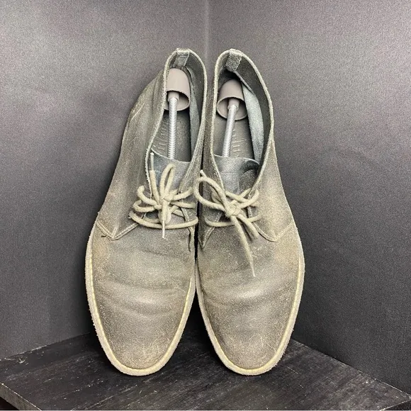 Cole haan Chukka grey boots lace