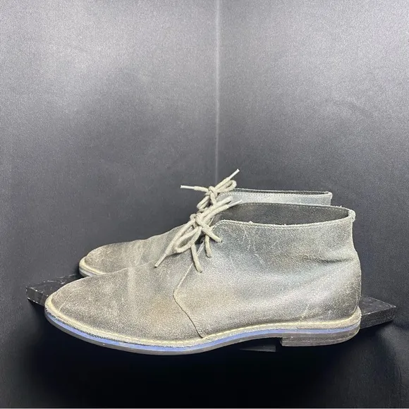 Cole haan Chukka grey boots lace