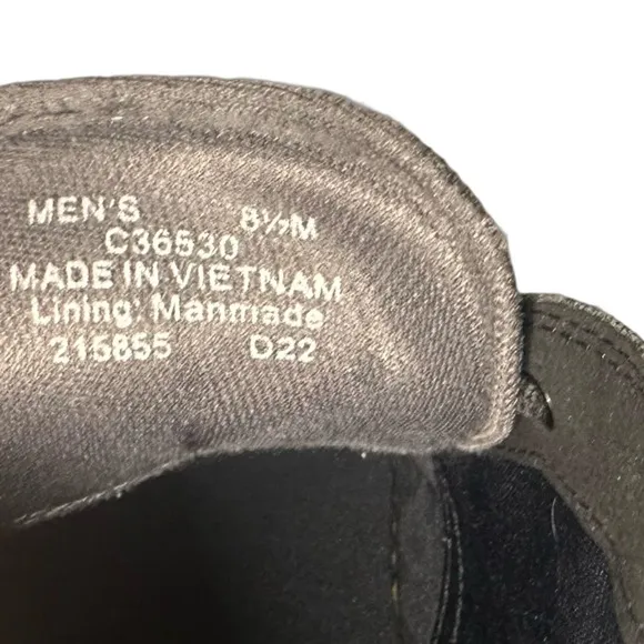 Cole Haan Men’s Go-to Lace Chukka Boot Black Leather Size 8.5