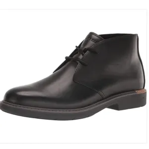Cole Haan Men’s Go-to Lace Chukka Boot Black Leather Size 8.5