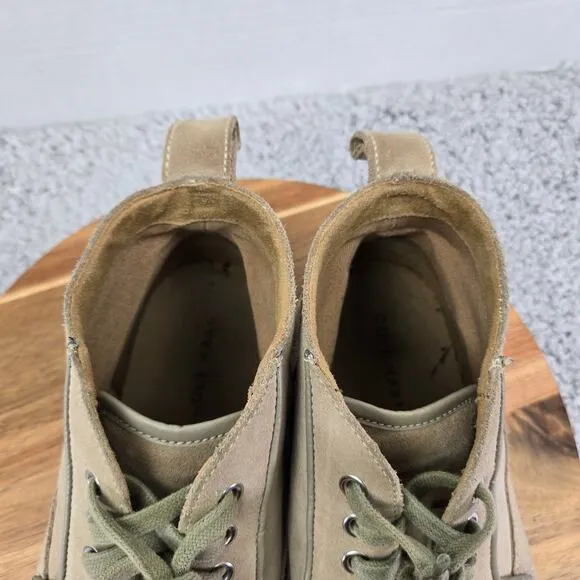 Cole Haan Tan Suede Leather Lace Up Moc Toe Casual Daily Chukka Boots Mens 11 M