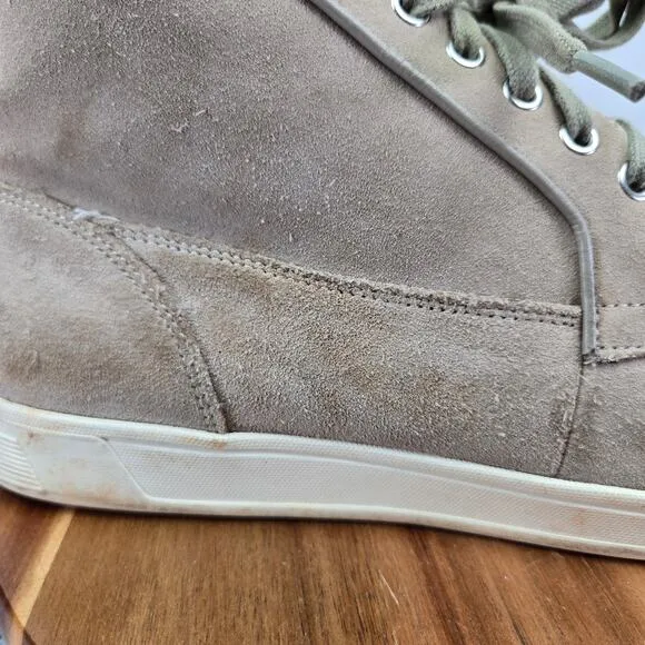 Cole Haan Tan Suede Leather Lace Up Moc Toe Casual Daily Chukka Boots Mens 11 M