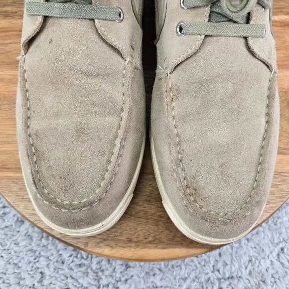 Cole Haan Tan Suede Leather Lace Up Moc Toe Casual Daily Chukka Boots Mens 11 M
