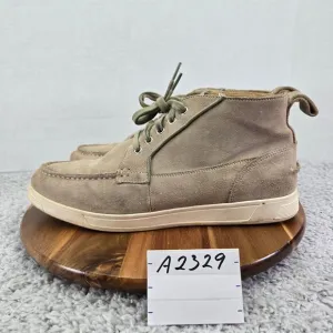 Cole Haan Tan Suede Leather Lace Up Moc Toe Casual Daily Chukka Boots Mens 11 M