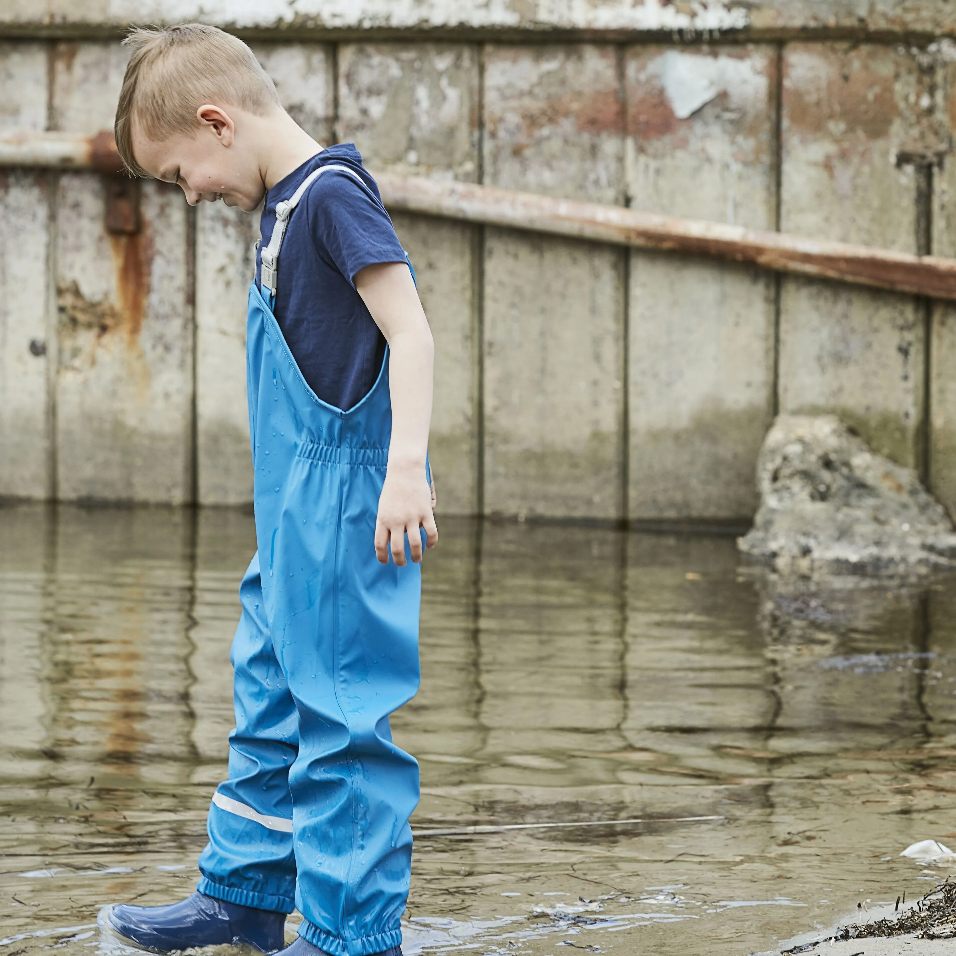 Color Kids Rain Jacket & Bib Pant Set - Honeysuckle