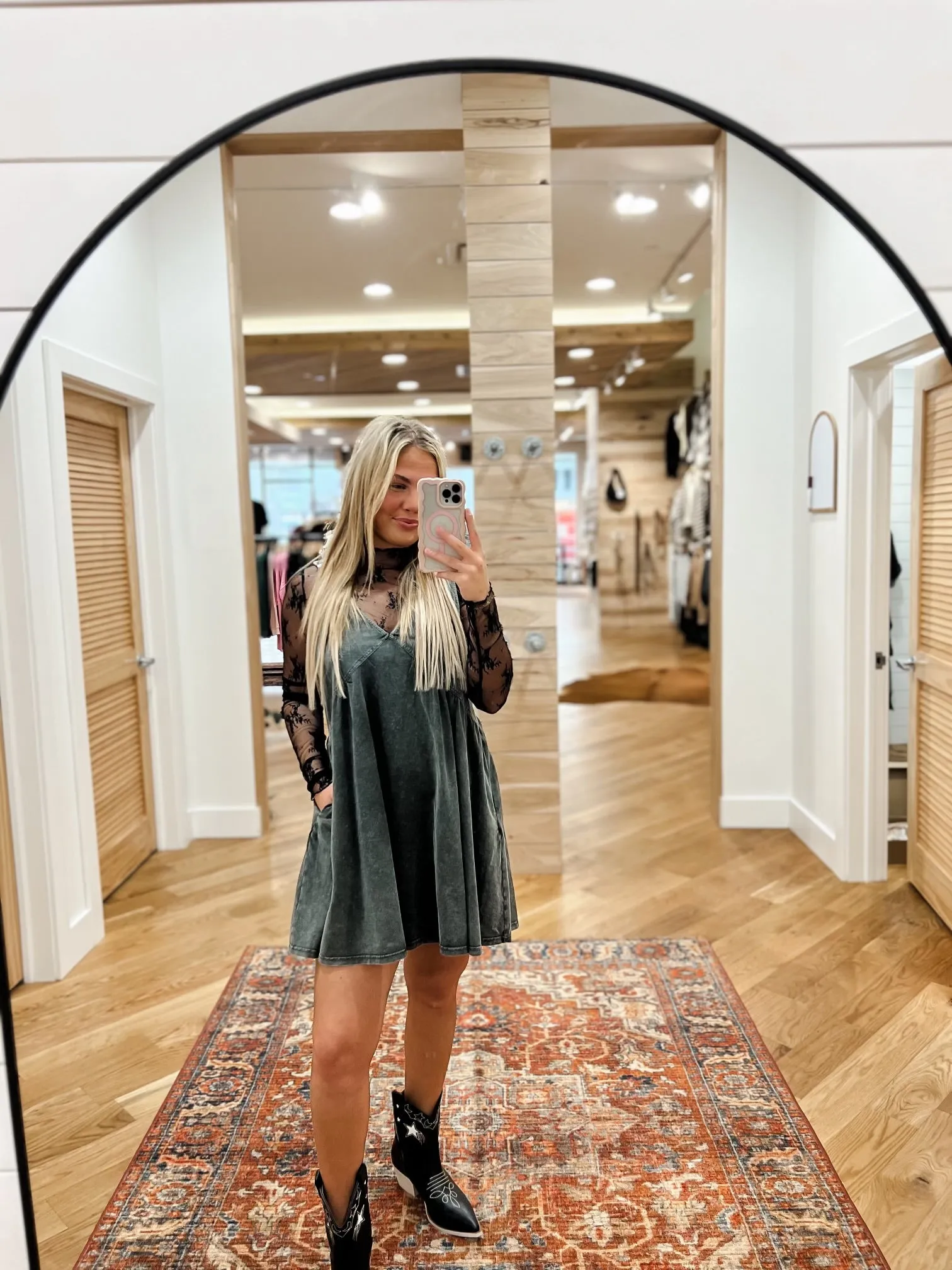 Colt Buckle Dress