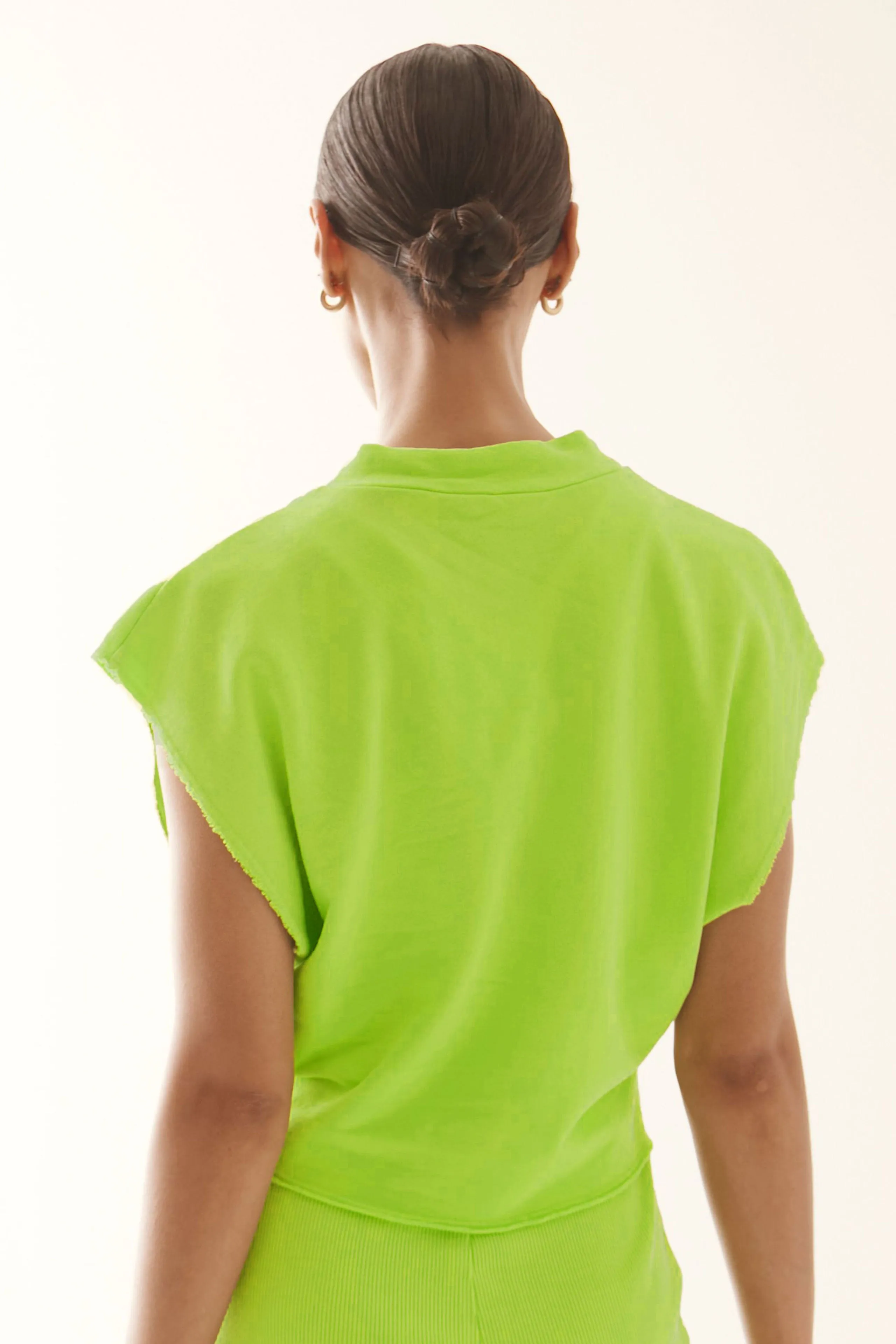 Crop Turtleneck Tank
