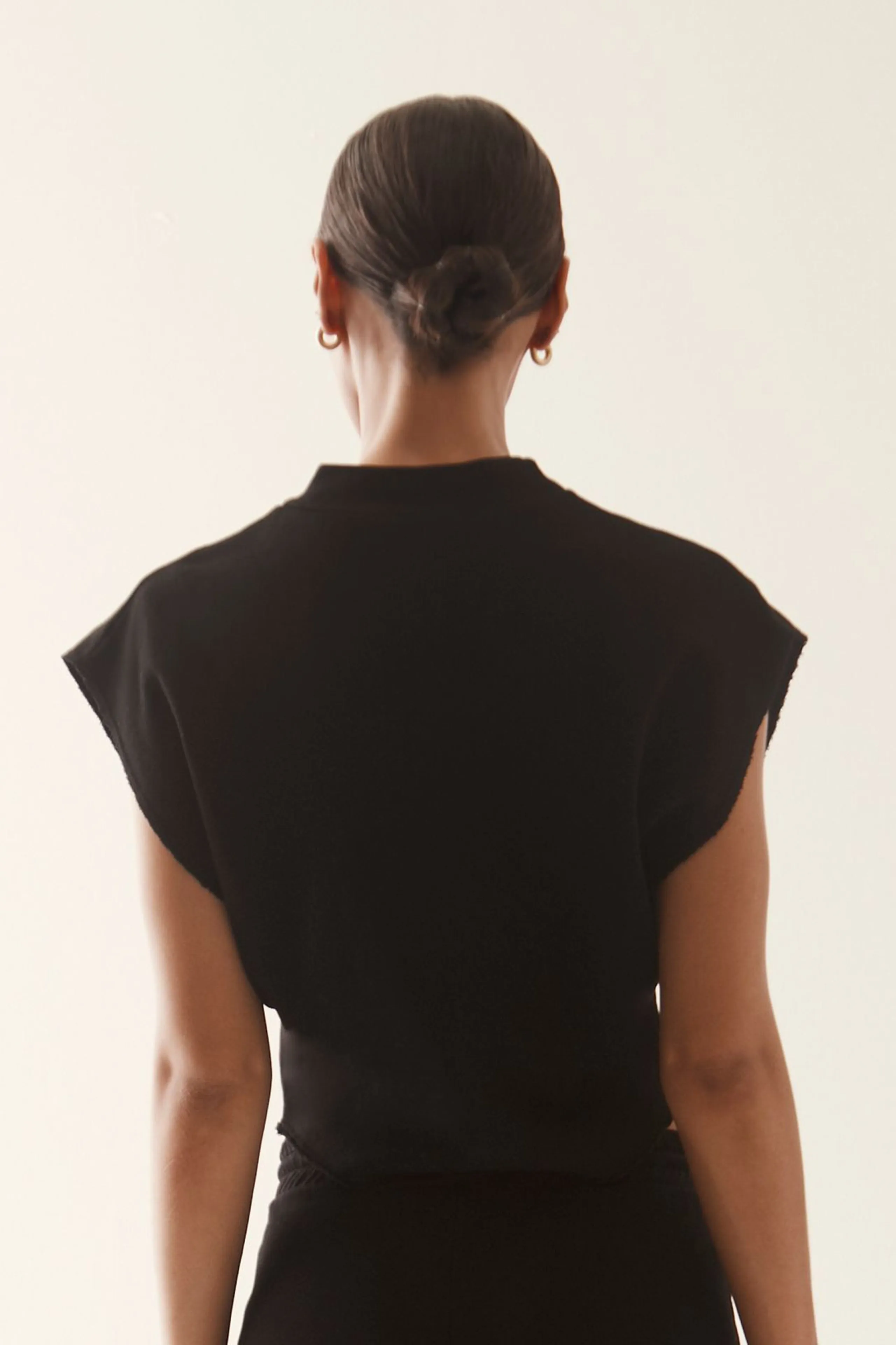 Crop Turtleneck Tank