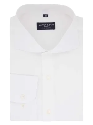 Cutaway White Premium Non-Iron Shirt